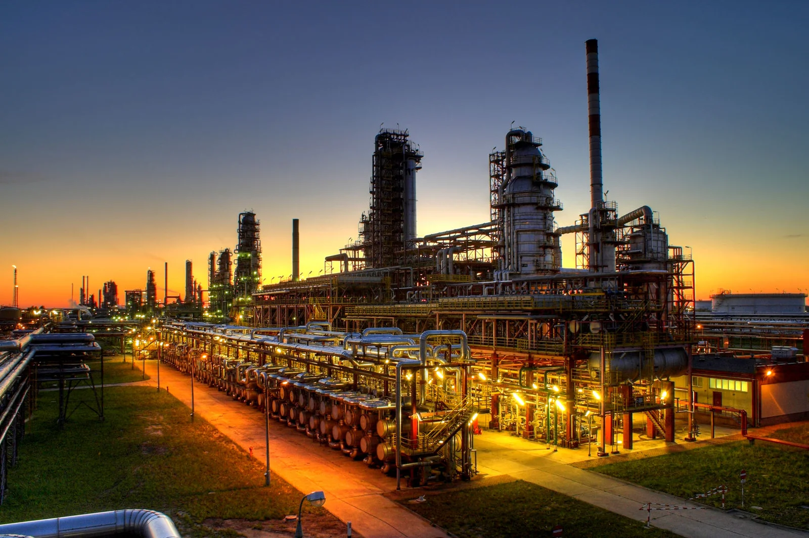 Modern industrial facility